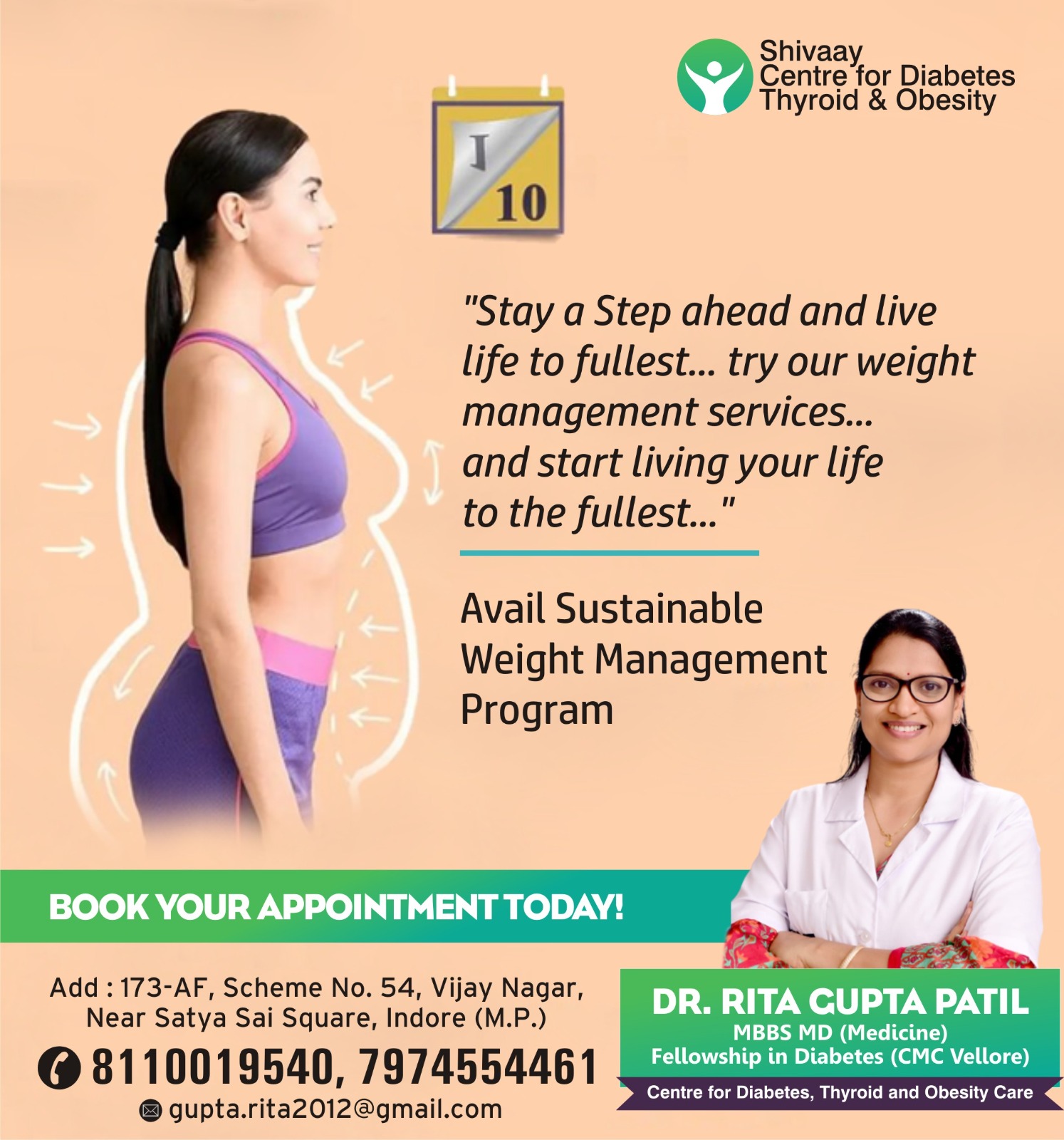 Best Female Doctor For Weight Management in Indore